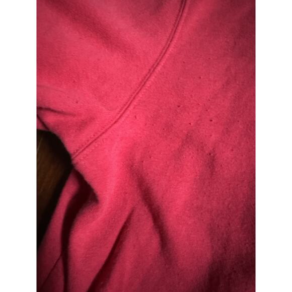 Drapers & Damons Shirt Womens XL 1X Long Sleeve Button Up Retro Pockets Red READ - Picture 8 of 8